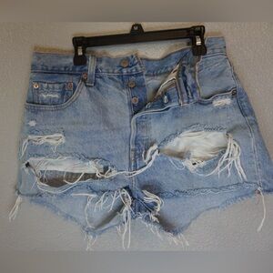 LEVIS 501 DENIM SHORTS